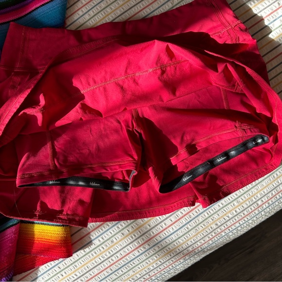 Lululemon Red Skort | Size 6 - Picture 7 of 8